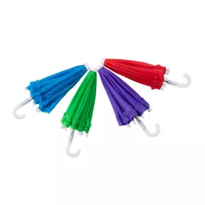 Kids Toy Umbrellas Small Decorative Beach Umbrella for Doll Children Decorate - Picture 1 of 12