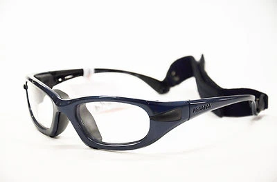 Progear Sportbrille Schutzbrille blau Brille aus Polycarbonat + Sehstärke Neu - Bild 1 von 4