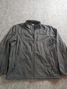 C9 by Champion Mens( L) Dark Gray Soft Shell Fleece Lined Full Zip Jacket  - Picture 1 of 10
