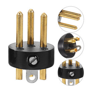 10pcs MIC-Drei-Pin-XLR-Stecker Kabelgebundener 3-Pin-XLR-männlichen Adapter