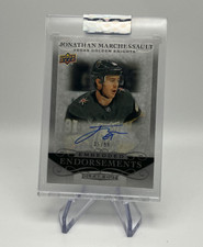2019-20 UD Clear Cut - Jonathan Marchessault -  Embedded Endorsements - Auto /99