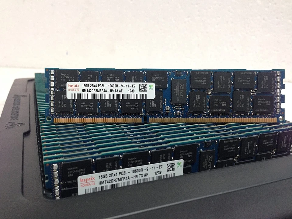 Hynix 64GB (4x16GB) PC3-12800R 2Rx4 - ECC REG - HMT42GR7MFR4A-H9 - Photo 1/1