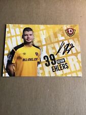 Kevin Ehlers, Germany 🇩🇪 Dynamo Dresden 2021/22 hand signed