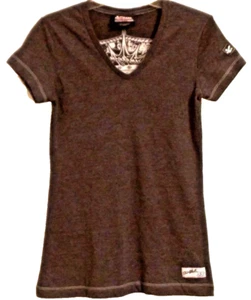 CHASE AUTHENTICS RN 93965 NASCAR Carl Edwards #99 Crest V-neck T-Shirt Women: S - Picture 1 of 6