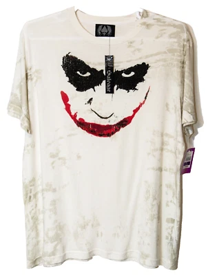 Nueva con etiquetas Camiseta DS Vintage Salvage Joker - The Dark Knight Rara Edición Limitada 2008 Foto 1 de 4