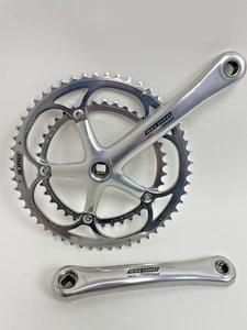 Campagnolo Record Crankset 172.5mm 53/39 Square Taper Silver 10 Speed 53/39 - Picture 1 of 8