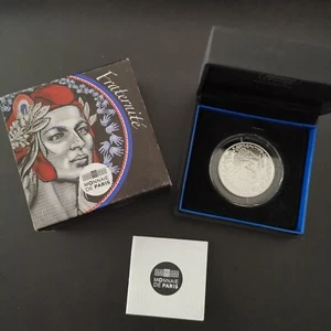 COFFRET 20 EURO ARGENT BE 2019 MARIANNE FRATERNITE FRANCE / SILVER - Picture 1 of 9