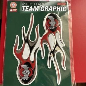 NCAA Ohio State Micro Flame Graphics Decal (Pack of 2) - Picture 1 of 3