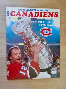1978-1979 Les Canadiens ~ Photo Album de Montreal Canadians ~ Magazine - Picture 1 of 12