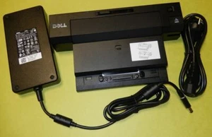 Dell Latitude E7240, E7440 Dockingstation PR02X 2x USB3.0 + 240W. Netz. + Spacer - Bild 1 von 2
