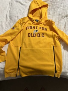 yellow redskins hoodie