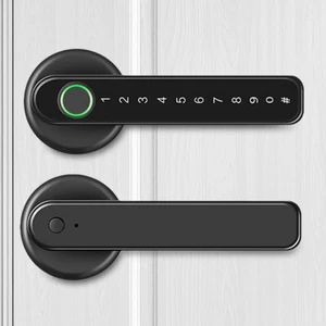 Aoresac Smart Fingerprint Door Knob Keyless Entry Door Lock With Handle U6E7 - Picture 1 of 7