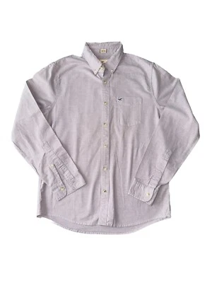 Camisa informal HOLLISTER con botones para hombre mediana elástica manga larga Foto 1 de 4