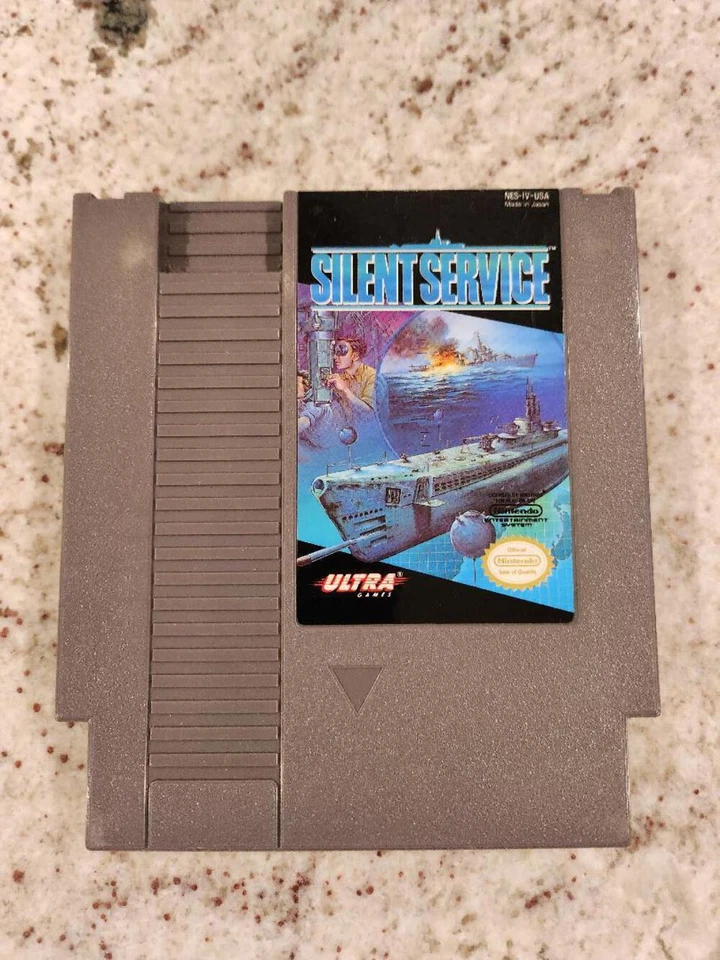 Silent Service Nintendo NES - Image 1 of 1