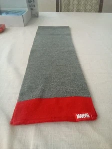 NWOT Striped Spider-Man Scarf AND Gray & Red Marvel Scarf about 49”x8” in size - Picture 1 of 3