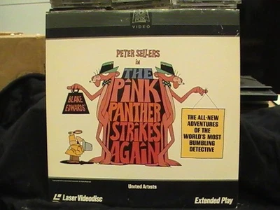 THE PINK PANTHER STRIKES AGAIN 1976 Laserdisc LD PETER SELLERS Blake Edwards PG — 第 1/4 张图片