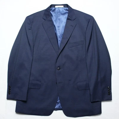 Abrigo Blazer Deportivo Joseph Abboud EE. UU. X Reda Italia Super 110's Lana Mini Cuadros 44S Foto 1 de 4