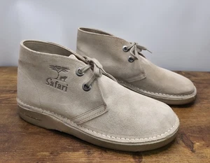 BATA Safari Beige Desert Boots Gummisohle Leder Herren UK 8 sehr guter Zustand  - Bild 1 von 20