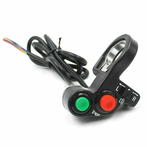 Switch Motorcycle E-Bike Headlight Horn Signal Handlebar ON OFF Switch Button j - Picture 1 of 10