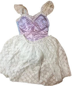 Curtain Call Dance Costume Leotard Sz 14T Halloween Ballet Tutu Dress With Skirt - Picture 1 of 18