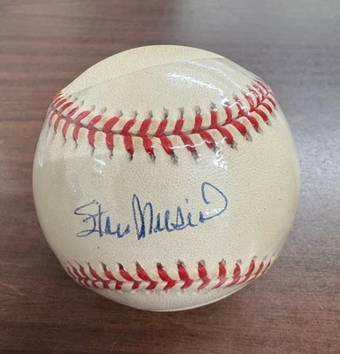 Stan Musial Signed Autographed Rawlings ONL Baseball Steiner Cert - Image 1 of 3