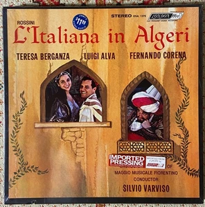 ROSSINI - L'ITALIANA IN ALGERI 3 LP BOX SET NEW SEALED VARVISO CUT-OUT - Imagen 1 de 4