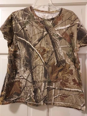 RedHead Realtree Mujer Camuflaje Caza Camiseta Manga Corta, XL Foto 1 de 3