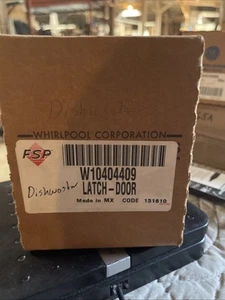 A5. Genuine OEM Whirlpool W10142939 Dishwasher Door Latch Black - Picture 1 of 3