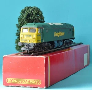 HORNBY CLASS 57 FREIGHTLINER PIONEER 57001 WRONG BOX + ADDED PAINT RUNS WELL GB - Picture 1 of 9