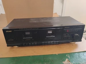 Teac W-500R Auto Reverse Double Dual Cassette Deck - Picture 1 of 5