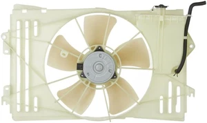 Radiator Condenser Fan Assembly For 03-08 Toyota Matrix 1.8L Lifetime Warranty - Picture 1 of 7