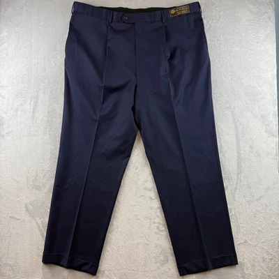 Pantalones de traje Loro Piana para hombre 44T azul marino 130s lana copley 44x32 pantalones de vestir Foto 1 de 4