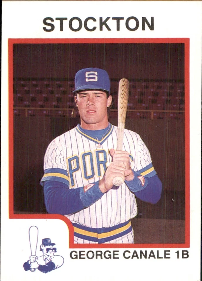 George Canale 1987 ProCards #256 RC Stockton Ports FREE SHIPPING AutographDen - Image 1 of 2