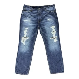 Levi’s 541 Athletic Taper Jeans Distressed Men’s 40x32 Denim 100% Cotton Blue - Picture 1 of 12
