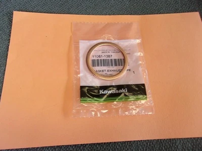 ПРОКЛАДКА ВЫПУСКНОГО КОЛЛЕКТОРА KAWASAKI OEM 11061-1387 KLX250R S KLX300R KE100 - Изображение 1 из 4