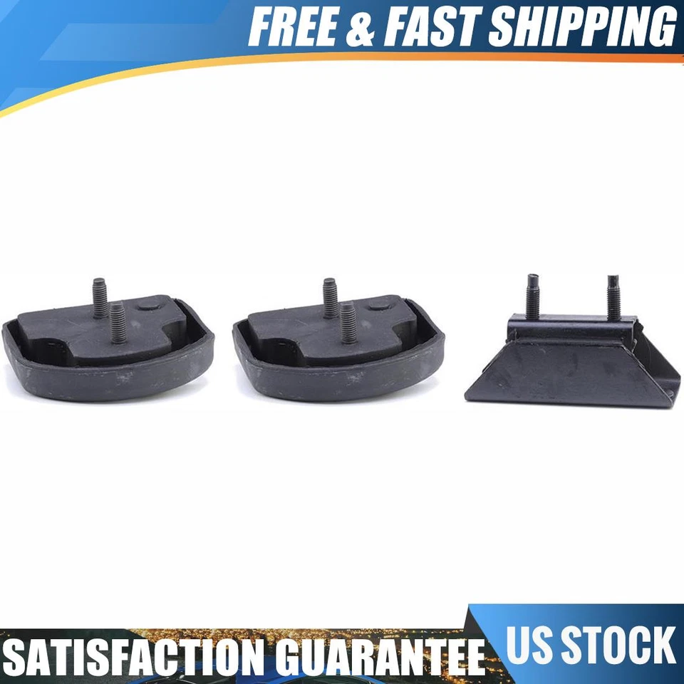 Kit de montaje de transmisión automática de 3 motores de anclaje para Ford F-350 V8 1987 88-1995 7,5 L 4x4 tracción trasera Foto 1 de 4
