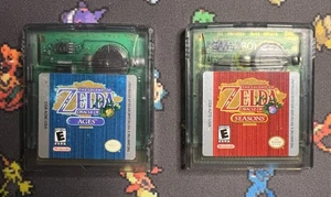 Legend of Zelda Oracle of Ages and Seasons GBA VINTAGE  – Authentic & Tested - Picture 1 of 8