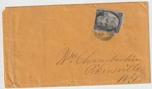 US Scott #73 on Cover corner flaw CV $80+ - Picture 1 of 1