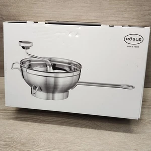 Rosle 16252, Mulino per Alimenti Passetout, Processore Manuale in Acciaio Inox - Foto 1 di 11