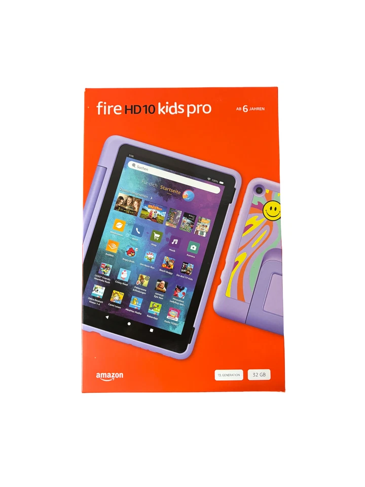 Amazon Fire HD 10 Kids Pro Tablet Happy Day 10 Zoll 32GB Neueste Version - Bild 1 von 1