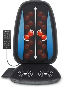 Comfier Shiatsu Massaggiatore Schiena con Calore - Cuscino Sedile Massaggiante - Foto 1 di 9