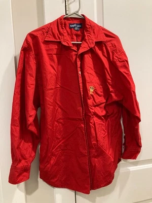 Camisa Ralph Lauren Talla 10 Manga Larga Con Botones Foto 1 de 3