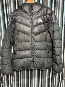 Nike Sportswear Down Fill Hooded Puffer Jacket Black 928833-010 Size Xl - Picture 1 of 13