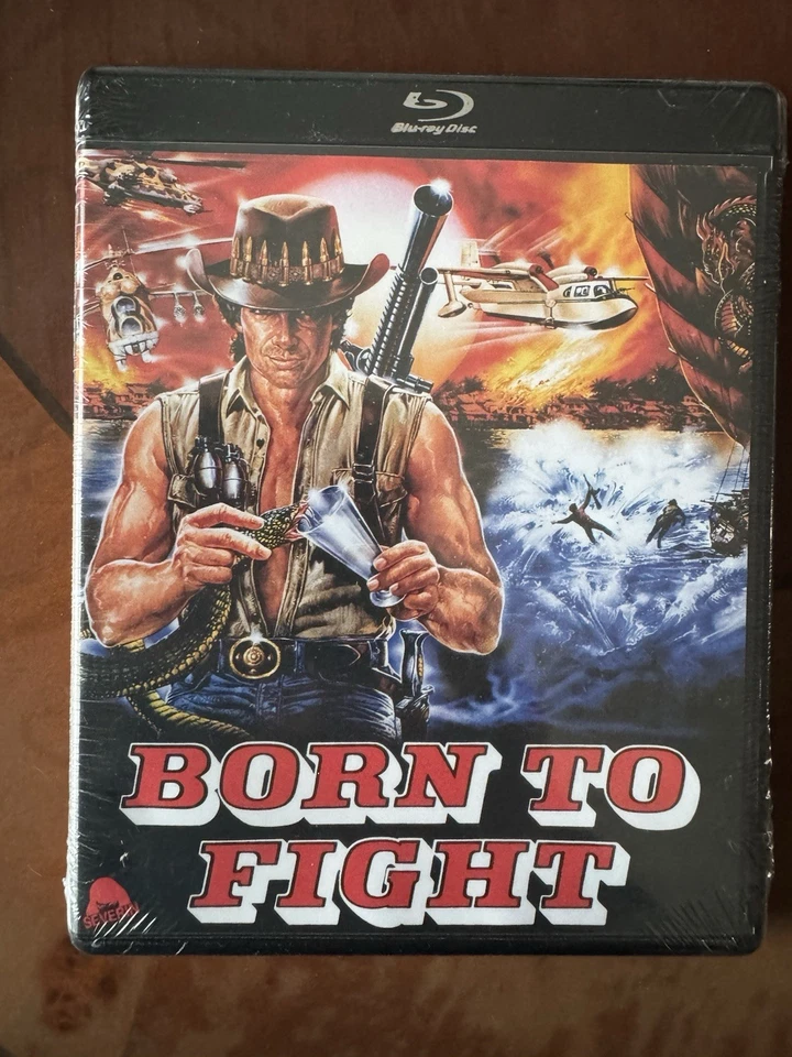 Born To Fight (1988) Special Collector’s 2 Versions Blu Ray Region A - Image 1 of 2