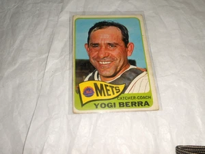 Yogi Berra New York Mets 1965 Topps Karte #470 - Bild 1 von 2