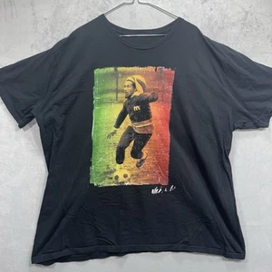 T-shirt uomo Bob Marley Rasta calcio taglia 3XL - Foto 1 di 10