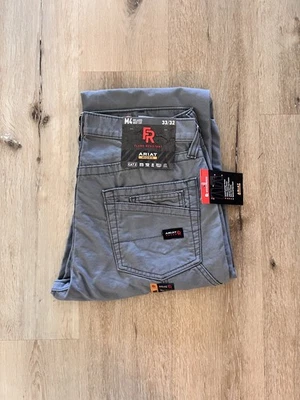 Pantalón de trabajo Ariat FR M4 corte bota relajado 33/32 caballo de batalla resistente al fuego Foto 1 de 4
