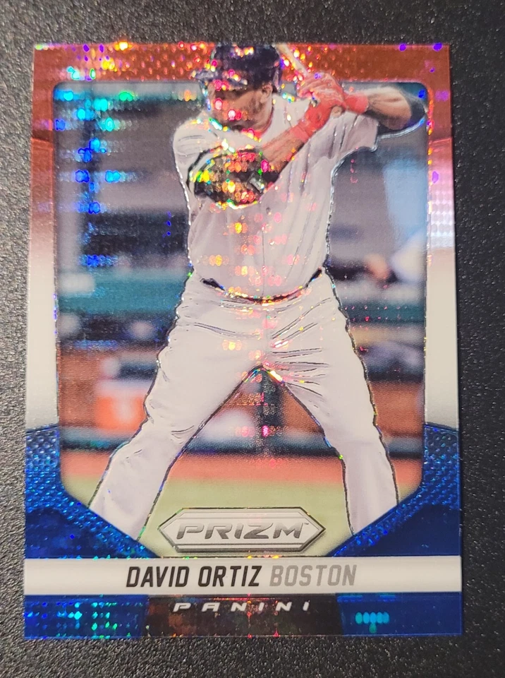 2014 Panini Prizm #74 David Ortiz Red White Blue Prizm - Image 1 of 1