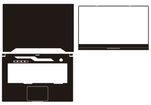 Carbon fiber Laptop Sticker Skin Decal Cover for ASUS ROG Zephyrus G15 GA502 15" - Picture 1 of 37