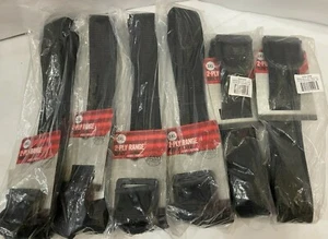 LOT OF 6 - Tru-Spec Security Friendly Tactical BELT, black - Picture 1 of 6